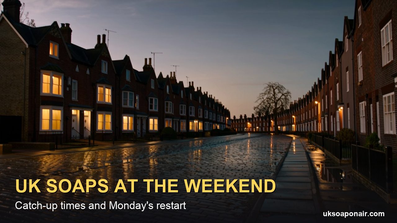 Are the Soaps On at the Weekend? Saturday, Sunday and the Catch-Up Window